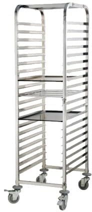 Chariot à 16 Plateaux pour bacs GN1/1