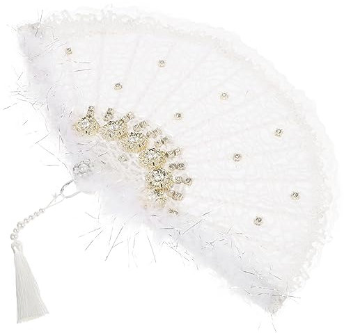Alipis Faltbarer Hochzeitsfächer Aus Plume Mit Einzigartigem Chinesischem Design Für Tänze Und Aufführungen Leicht Und Tragbar Für Hochzeiten Und Besondere Anlässe
