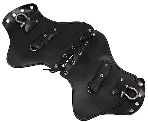 Motorcycle Side Saddle Leather Heat Shield Deflector Compatible with Dyna Sportster Iron 883 Road Glide Softail Touring