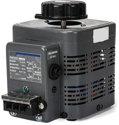 Regolatore di Tensione a Contatto CA Trasformatore trifase 380V monofase ad Alta Potenza 220V a Tensione Regolabile(Single-Phase 500W(TDGC2-0.5))