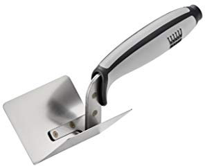 Ragni R65402S INTERNAL STAINLESS MIDI CORNER TROWEL 60X80,Silver