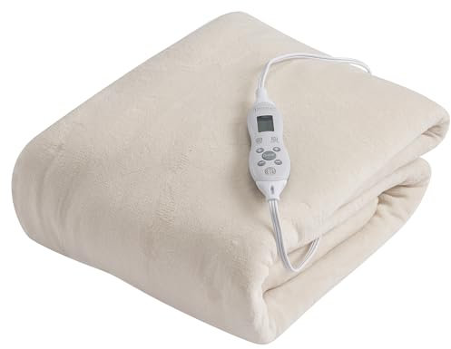 Master Massage Table Super Plush Warming Pad Heating Pad Electric Warming Blanket with Auto Off &Temperature Setting Machine Washable & Thick Fleece Touch