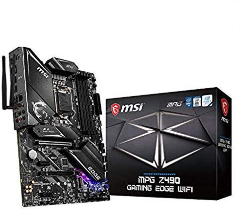 MB MSI MPG Z490 GAMING EDGE WIFI (Z490,S1200,ATX,DDR4,Intel