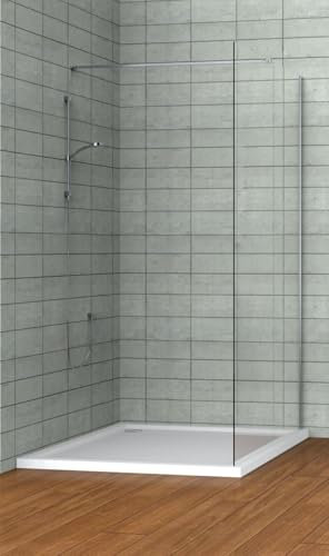Primaster Duschwand Easy-6 Mix & Match 120 x 195 cm chrom Dusch-Seitenwand