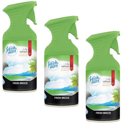 Fresh & More Raumspray Fresh Breeze, 250 ml, 3er-Pack