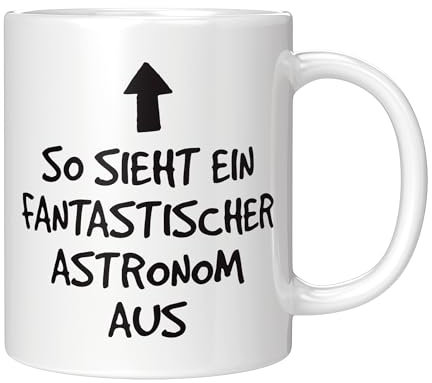 CupHaven® Astronomie Tasse Fantastischer Astronom Astronomin Hobby-Astronom Sternkunde Kaffeetasse Kaffeebecher Becher Geschenk Geschenkidee