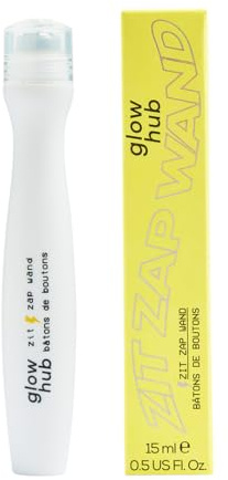 Glow Hub Zit Zap Wand Spot Treatment with Salicylic Acid and Tea Tree for Blemish Prone Skin 15ml