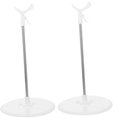 ibasenice 2stücke Verstellbare Puppenständer Für Figuren Stabile Stütze Für Präsentation Von Puppen Und Actionfiguren Regalen Oder Tischen Für Sammler