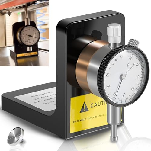 W1218A Planers Dial Indicator 360 Degree Durable Powerful Magnetic Base for Planers Jointers Woodworking Set Up Easy Height Gauges Accurate ±.001-Inch, Replace# W1218A