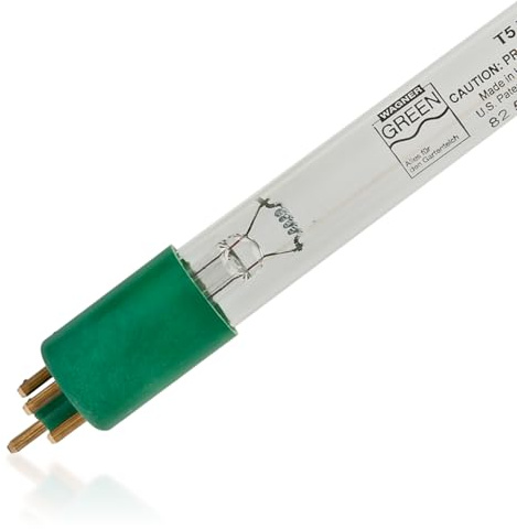 Ersatzlampe Tauchstrahler und Flex-UVC Geräte, Ersatzbrenner für UV-C Klärgeräte von Wagner Green, gegen Algen im Teich (75 Watt)