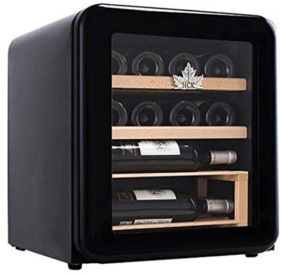 WebErt Frigorifero per Vino in Vetro Rivestito, Frigorifero Indipendente Frigorifero con Funzionamento Silenzioso