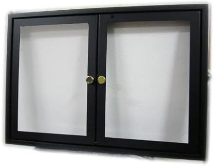 SPORTELLO CON VETRO CERAMICO 760° A DUE ANTE BATTENTI X CAMINO TERMOCAMINO PORTA (L 90,0 X H 60,0, POMELLO CROMATO)
