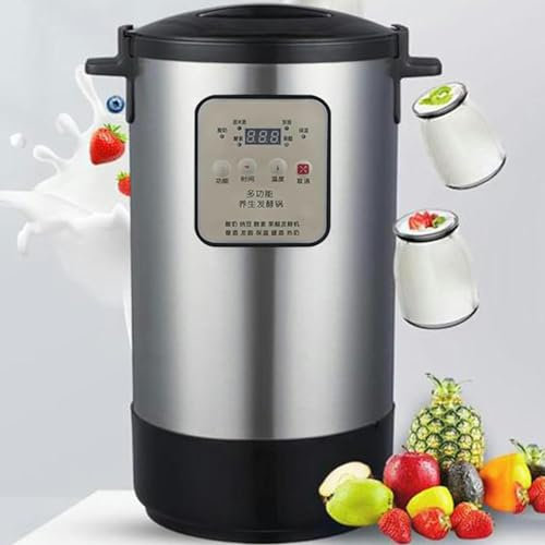 MOSOHINO Yogurtiera da 12 Litri, Fermentatore Elettrico, Produttore Automatico di Vino Dolce, Fermentatore di Aceto di Frutta per Pasta di Riso con Enzimi Kichmi