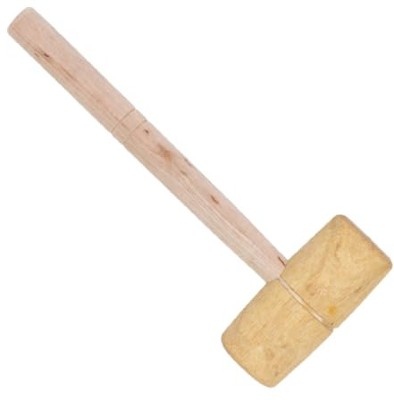 KITANDOVE Mehrzweck-holzhammer Kleiner Hammer Für Die Holzbearbeitung Meißelhammer Bequemer Griff Für Projekte