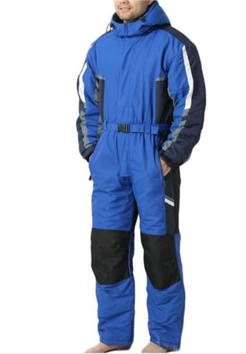 Sawmew Skianzug für Herren und Damen, Einteiler, wasserdichter Winter-Outdoor-Schneeanzug, Overall für Schneesport