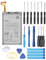 SHAWOROCE Battery EB-BG965ABE Compatible with Samsung Mobile Phone Galaxy S9 Plus S9+ SM-G965 G965F G965J G965N G965U G965W GH82-15960A 3500mAh 3.85V with Repair Tool Kit