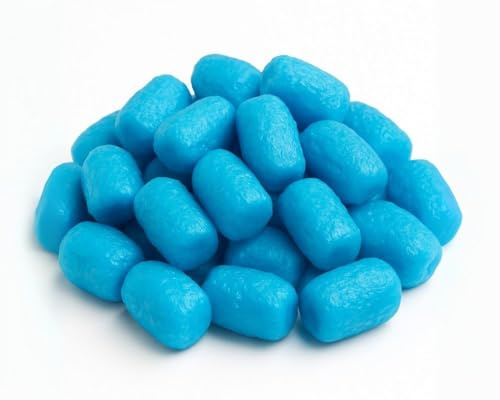Verpackungschips Blau Ovalform Bio 10-400L | aus Pflanzenstärke | 100% biologisch abbaubar und kompostierbar Füllchips Polsterchips Polstermaterial Füllmaterial (200)
