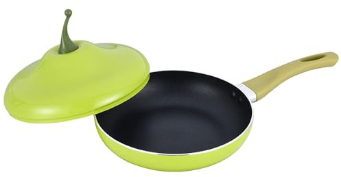 Stieltopf mit Deckel, antihaftbeschichtet, für, Tomaten, Kokotte mit Deckel, für Induktion, Küche, Herd, Kochfeld, Braten, Kochen, Schmoren, Milch, Suppe, Kochen