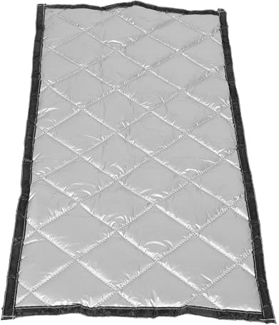 AKOOSY Schallschutzvorhang Doppelbeschichtung 50x100cm Geräuschdämmender Verdunkelnder Akustikvorhang für Schlafzimmer und Balkon Schalldichter Wärmeisolierender Türvorhang