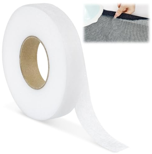 AOOSA 1 Rollo Cinta Dobladillo Plancha, 64 M x 2 CM