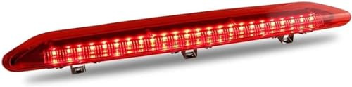 Zynther Hochmontierte Bremsleuchte Hohes Bremslicht dritte Bremsleuchte hoch montierte für VW für Polo 9N 2002-2010(Rot)
