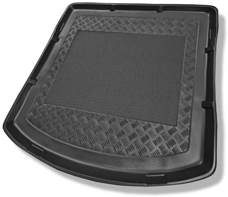 Mossa - Kofferraumwanne kompatibel mit VW Volkswagen Touran I 1T MPV (03.2003-08.2015) - Kofferraummatte rutschfest Schutzmatte - S