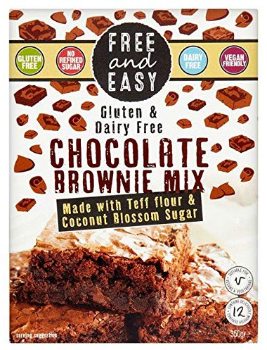 Gratuit Et Facile Gâteau Brownie Chocolat Sans Levure Laitier Gluten Mélange 350G