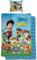 Set di biancheria da letto double-face, in flanella, motivo: Paw Patrol, 135 x 200 cm, 80 x 80 cm, in cotone