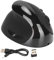 ciciglow Mouse per Mancini, Wireless 2.4G USB Mouse Verticale Ergonomico per Mancini Mouse Ricaricabile DPI a 3 Livelli per 2000, XP, Vista, CE, 7, Win10, Linux, Android(Nero)