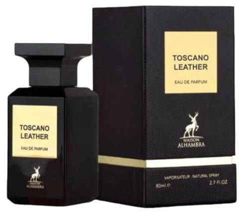 Toscano Leather Eau De Parfum 80ml Maison Alhambra - Herren
