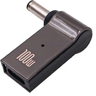 VOANZO Adaptateur de Charge USB C vers DC pour Ordinateur Portable Femelle USB C vers mâle DC 4.5 x 3.0mm Jack pour Ordinateur Portable Del