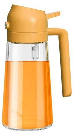 1 pulverizador de aceite de cocina, pulverizador de aceite de oliva, pulverizador de aceite de , dispensador de pulverización de bomba de aceite, atomizador de aceite a prueba de fugas, botella