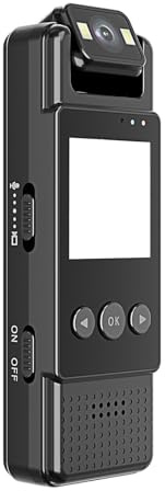 HOOLRZI Caméscope de poche miniature pour traqueurs de sport multifonctions pour les amateurs de sport et de fitness