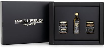 Confezione Regalo Tartufo ROMA - Cesti Natalizi Pasquali a base di Tartufo - Prodotti Tipici Artigianali - Idea Pacco Gastronomico Natale Pasqua - Truffle Gift Idea - Martelli Fabiano Tartufi