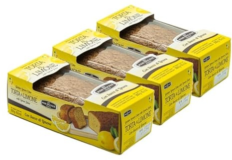 Pan Ducale - Torta al Limone - Dolce Tradizionale Abruzzese - 3 x 300 g