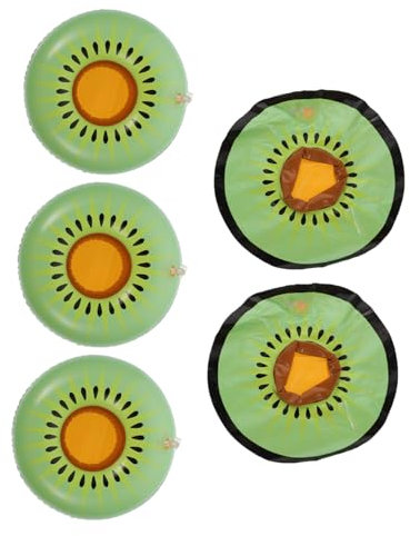 TOYANDONA 1ensemble Gobelets Flottants Colorés Forme De Fruits pour Fête Et Piscine Accessoire De Jeu Aquatique Amusant