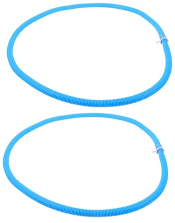NUOBESTY 2pcs Washing Machine Water Inlet Pipe Hose Inner Pe Material for Portable Washing Machine and Air Conditioner Drainage