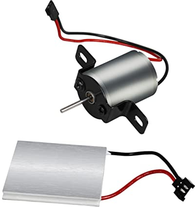 Garneck Kaminventilator Motor-set Mit Generator-zubehör Kompatible Ersatzteile Für Ofenventilatoren Starke Anpassungsfähigkeit Für Reparaturen Und Effizienten Betrieb Von Kaminlüftern