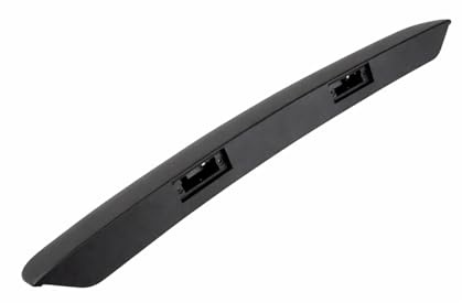Kennzeichenbeleuchtung Blende VW Transporter T5 Schwarz Heckklappenposition 2003-2015