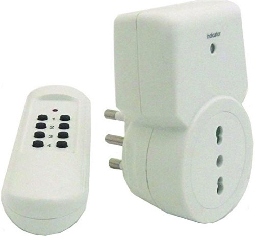 PRESA CON TELECOMANDO A DISTANZA PROXE 4 CANALI 30 MT 3600 W WIRELESS DF 809127