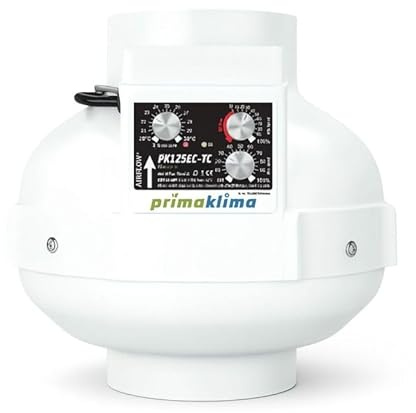 Prima Klima Fan 160 mm 820 m3/h - Exhaust Fan Pipe Fan Grow Fan Exhaust Air Grow Tent Fan Growbox Axial Fan