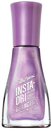 Sally Hansen Insta-Dri, Galactic, Inter-Stellar, Easy to Use, Durable, Bright Colors, Easy to Apply, No Streaks, 10ml