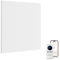 Hocosyme Chauffage infrarouge avec thermostat 480 watts, 1 à 3 minutes à une température de fonctionnement jusqu'à 120 degrés - Peut être monté au mur, au plafond - des applications (TuYa APP) - TÜV