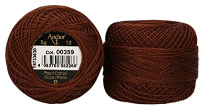 Anchor Perlgarn 12, 4596012-00359, Farbe:359, Stickgarne