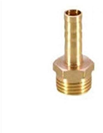 Zxxin-Rohrverbindungsstücke 4 mm 6 mm 8 mm 10 mm 12 mm 14 mm 16 mm 19 mm 20 mm 25 mm Schlauchkupplung Steckverbinder, 1/8 1/4 3/8 1/2 3/4 1 Male BSP Messing Rohrverschraubung, Gute Qualität