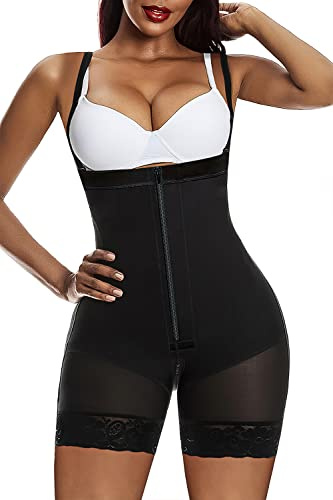 Yianna Korsett för kvinnor, magkontroll, shapewear, figurformande body, ”Fajas Colombianas”, S