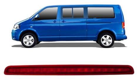 DM Autoteile 137247 3. Bremsleuchte Rot kompatibel für VW Multivan T5 Transporter Bus alle Modelle ab 2003