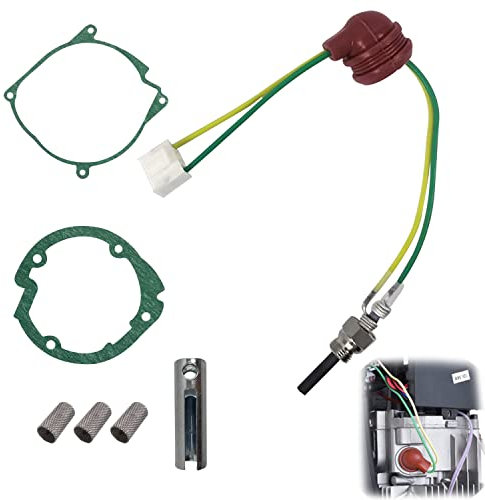 Set di 7 Pezzi Candele Riscaldanti in Ceramica, 12 V 5 KW Candelette Riscaldatore a Gasolio, per Riscaldamento Ad Aria, Diesel, Parcheggio, Auto, Aria Diesel, Riscaldamento a Pavimento