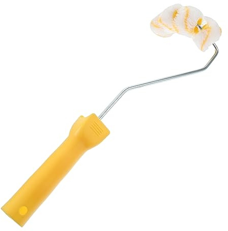 Hemobllo Brosse Tuyau De Pompiers Roues Avec Manche Arc Pour Peinture De Surfaces Variées Nettoyage Pour Tubes Et Meubles