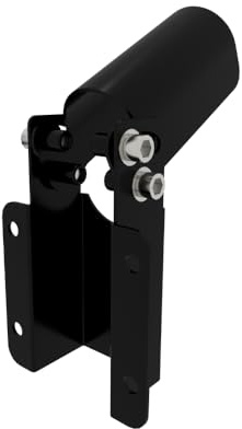 ENOVALITE Wandhalterung für LED Straßenleuchte, 52-60mm Lochmaß | verstellbar, universal Adapter und Befestigung für Straßenlampe, Solarleuchte, Laterne und Mast